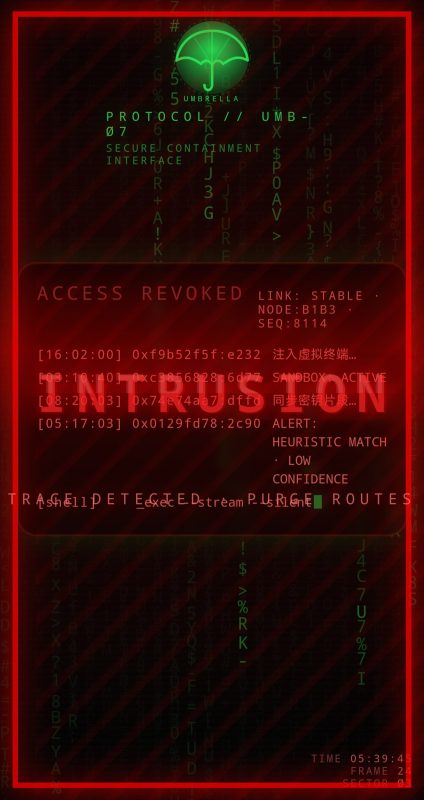 纯前端黑客特效HTML单页源码-宝藏窝