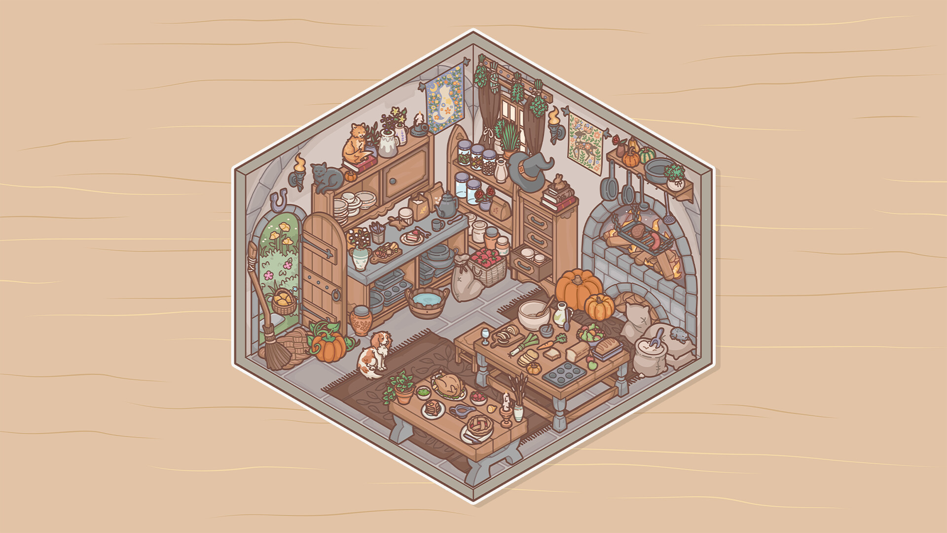 造景贴纸：治愈小角落/Little Corners|宝藏资源网