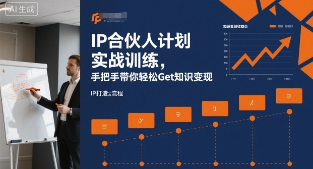 IP合伙人计划实战训练，手把手带你轻松Get知识变现|宝藏资源网