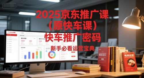 2025京东推广课(原快车课)解锁京东快车推广密码,新手必看运营宝典|宝藏资源网
