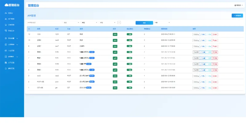 OneAPI(企业级API接口管理系统源码)|宝藏资源网
