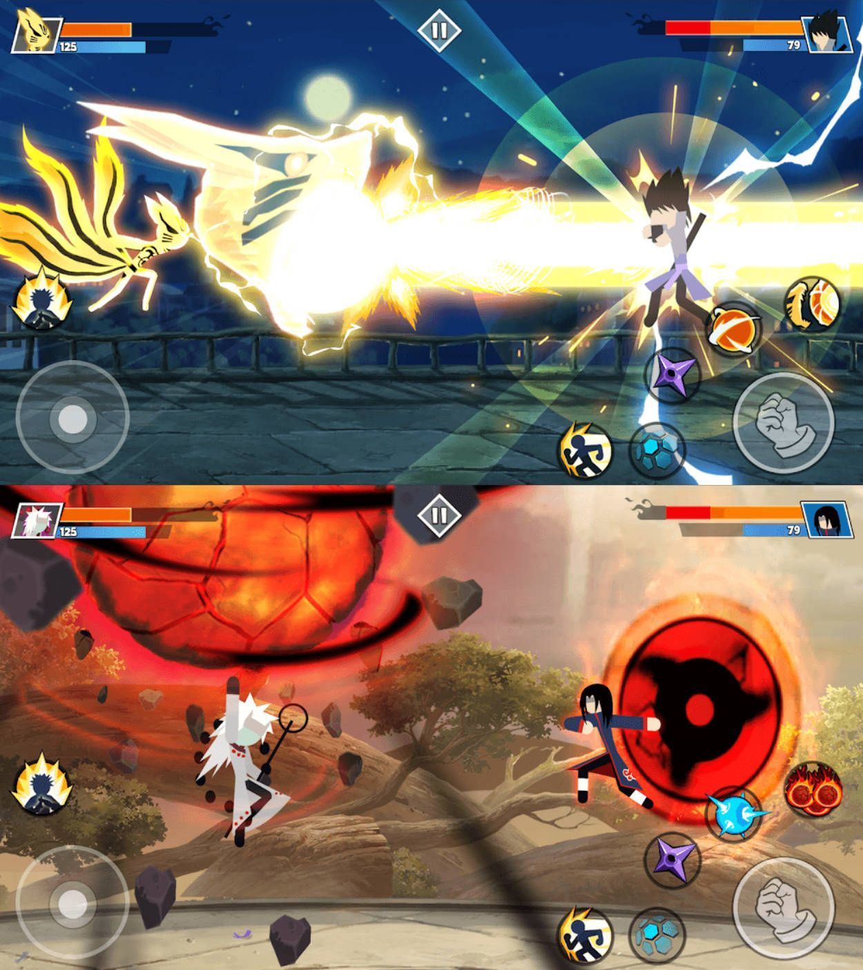 安卓火柴忍者格斗 v7.0(无限金钱，菜单)|宝藏资源网