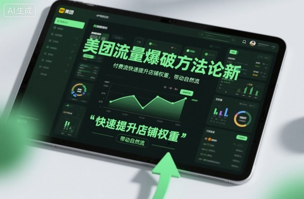 美团流量爆破方法论，付费流快速提升店铺权重，带动自然流|宝藏资源网