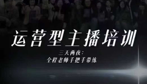 婉婉运营型主播培训线下课，主播四大能力，十小时线下录像+字幕，内容比线上课干|宝藏资源网