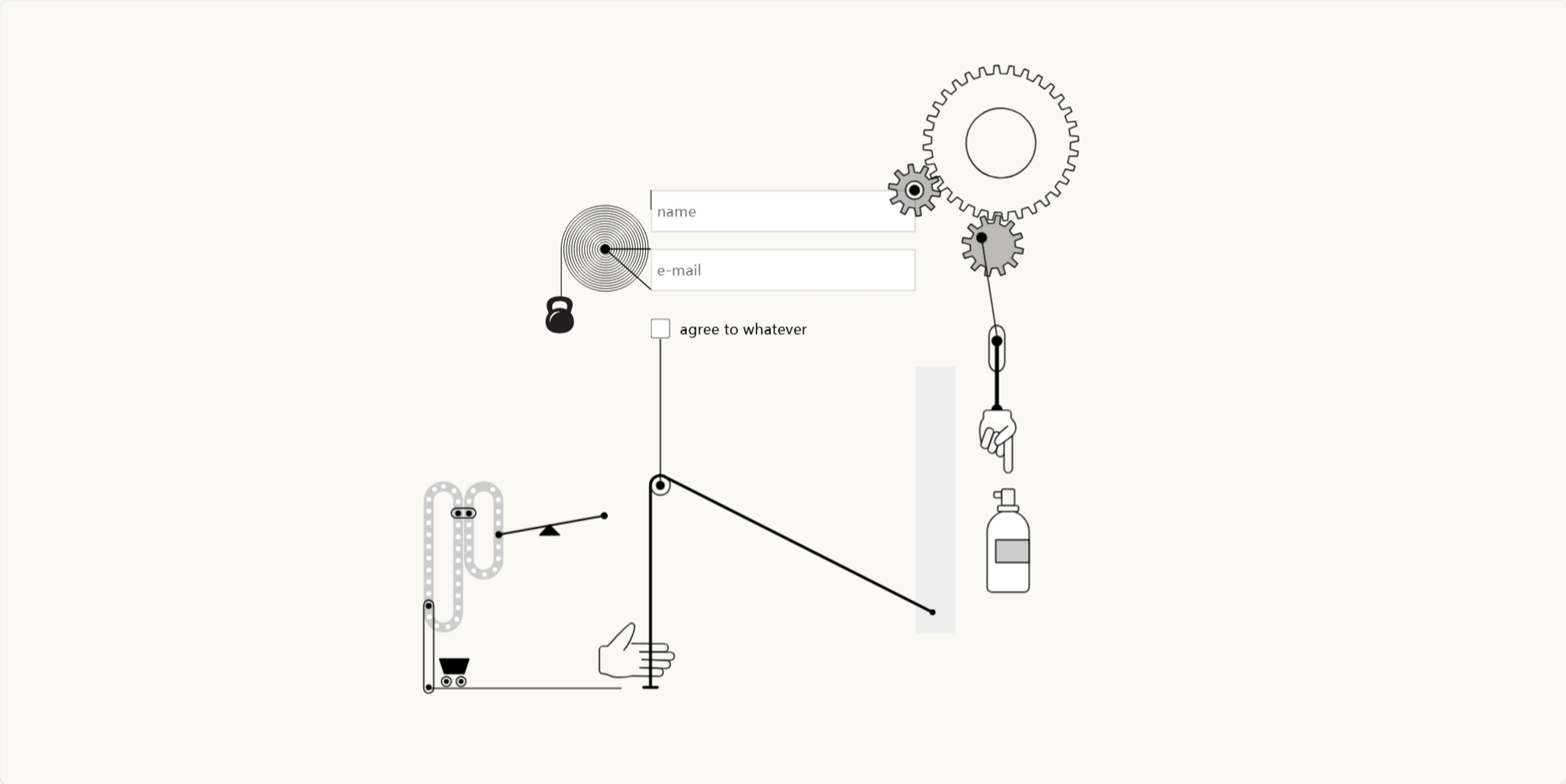 小题大做的动态互动登录页html源码|宝藏资源网