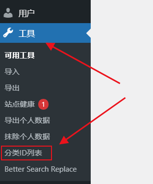 WordPress原创插件:Category-id-list分类ID显示查看